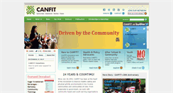 Desktop Screenshot of canfit.org